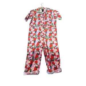 Nooworks NWT Berries Poplin Coveralls 3XL